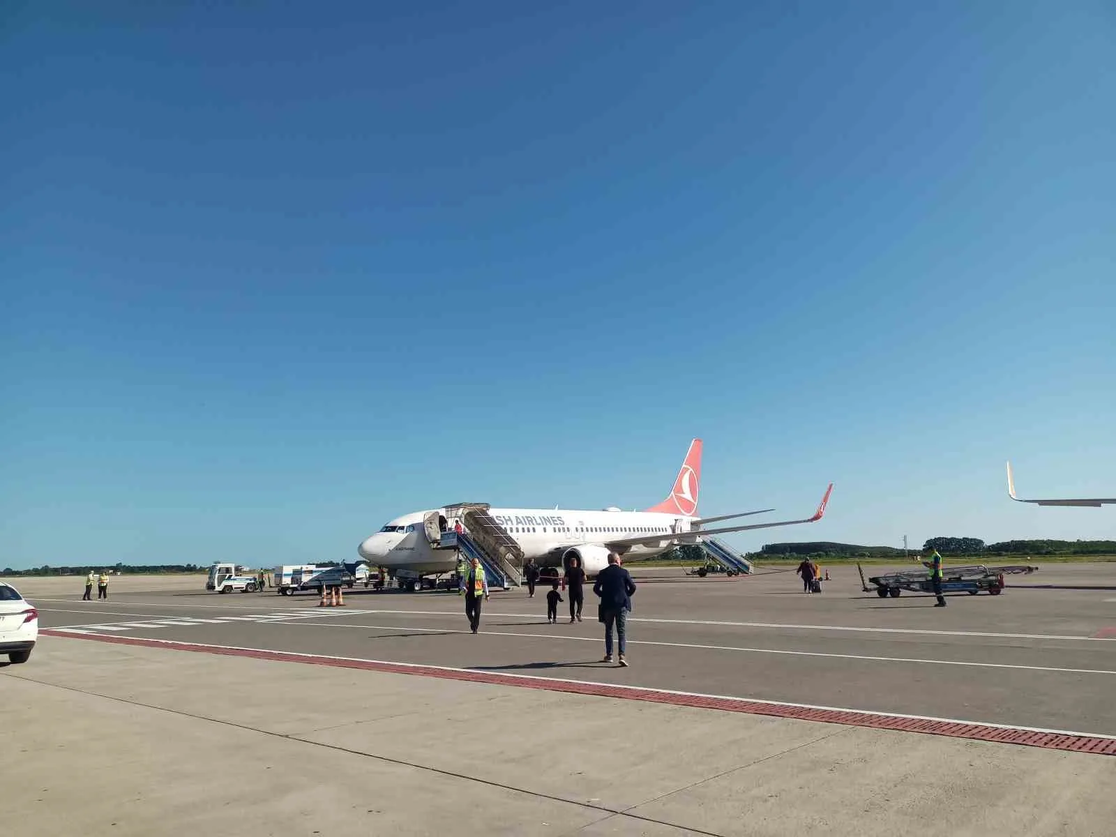 Samsun Çarşamba Havalimanı’nın 6 aylık yolcu sayısı 788 bini aştı