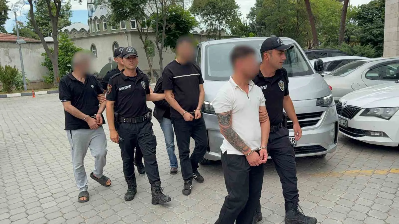 Samsun’da uyuşturucu şüphelileri adliyede