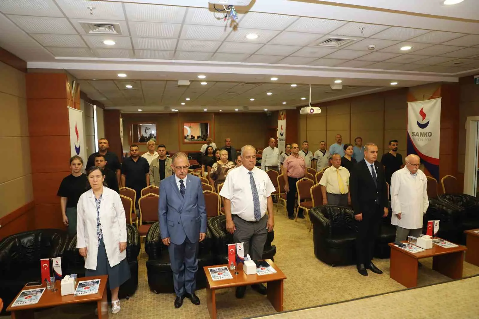 SANKO Üniversitesi’nde 15 Temmuz Demokrasi ve Milli Birlik Günü Anma Programı düzenlendi