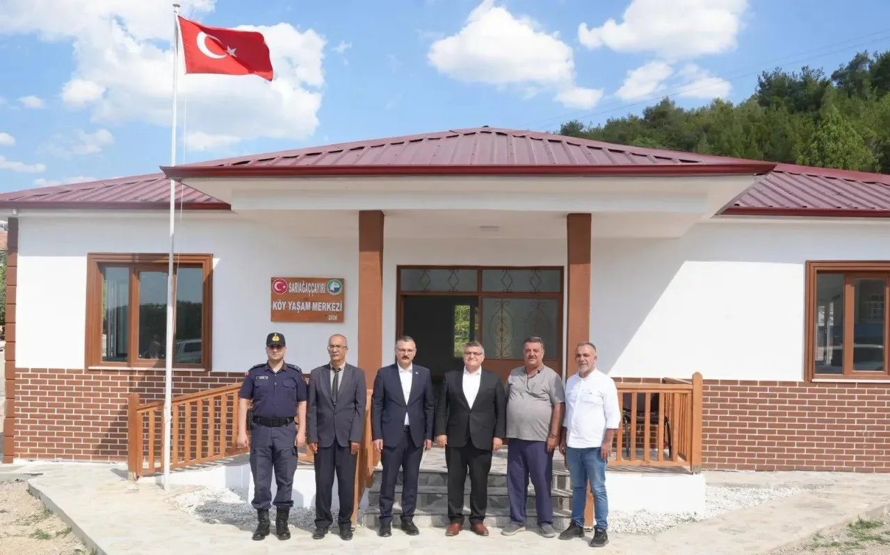 Sarıağaççayırı Köy Yaşam Merkezi projesinde sona yaklaşıldı
