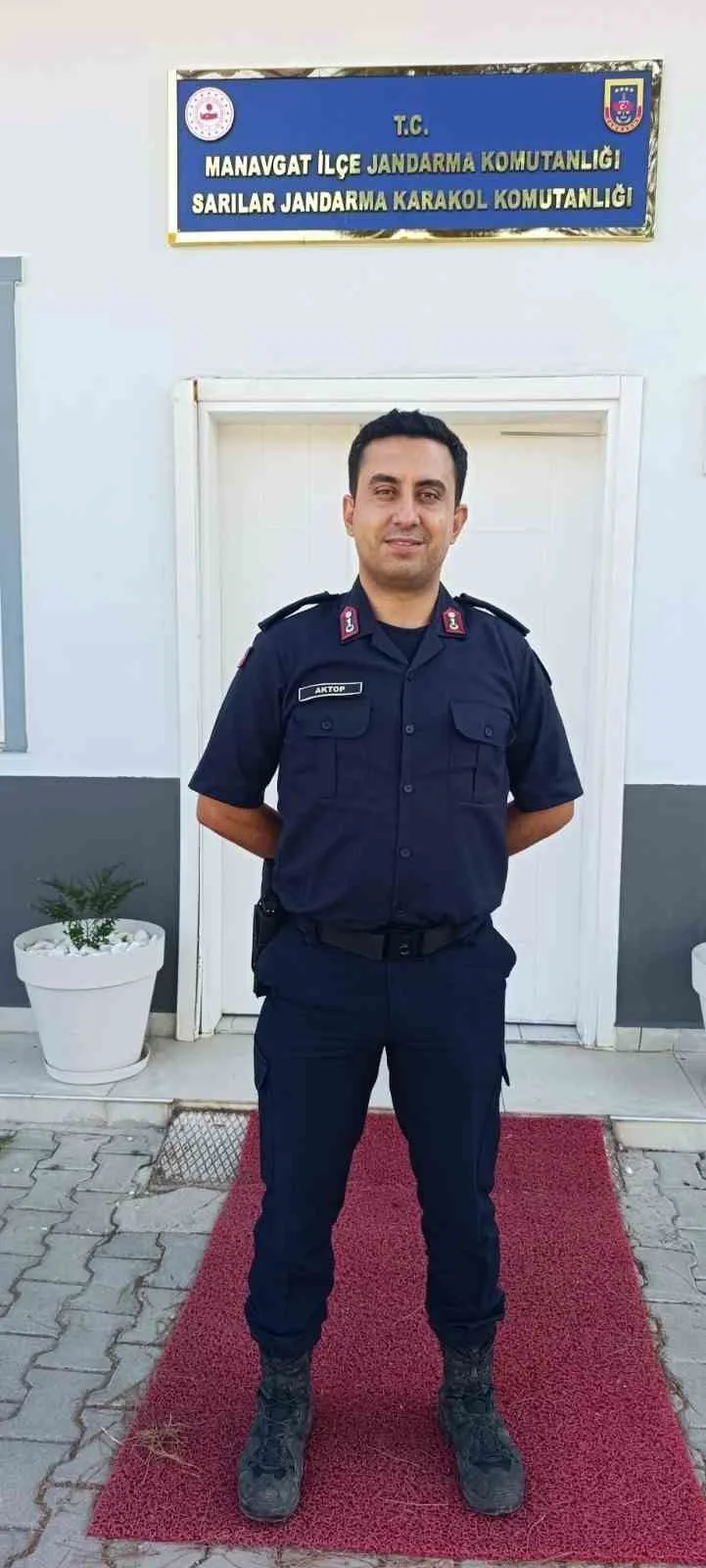 Sarılar Jandarma’da nöbet değişimi gerçekleşti