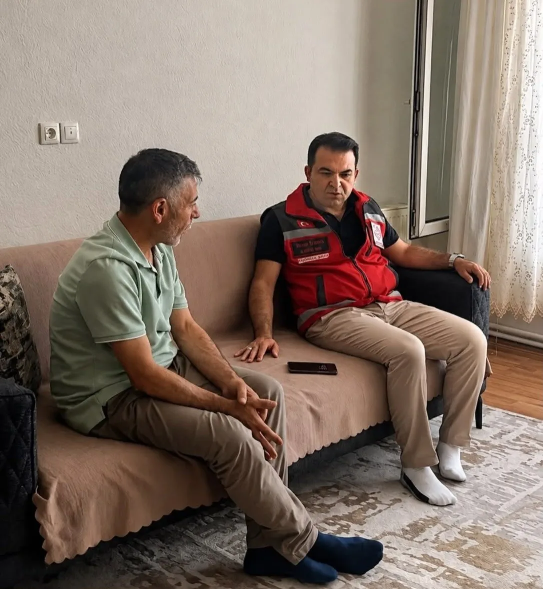 Şehit ailesine vefa ziyareti