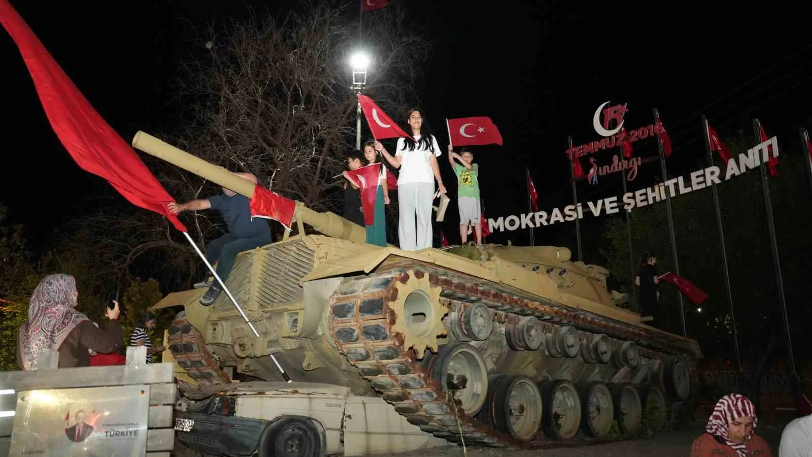 Sındırgı’da 15 Temmuz’da kortej yürüyüşü düzenlendi