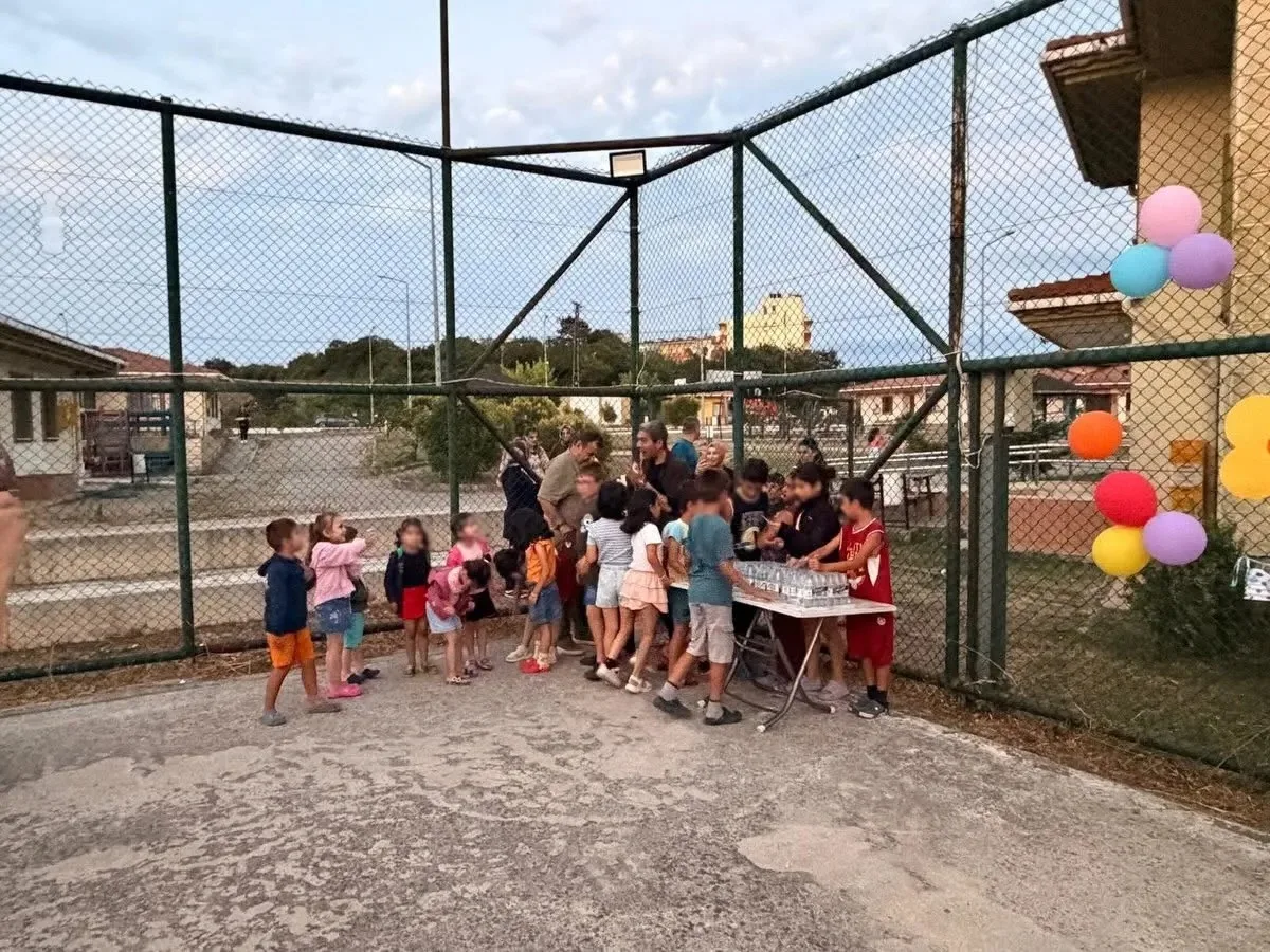 Sinop’ta çocuklar açık hava sinemasında buluştu