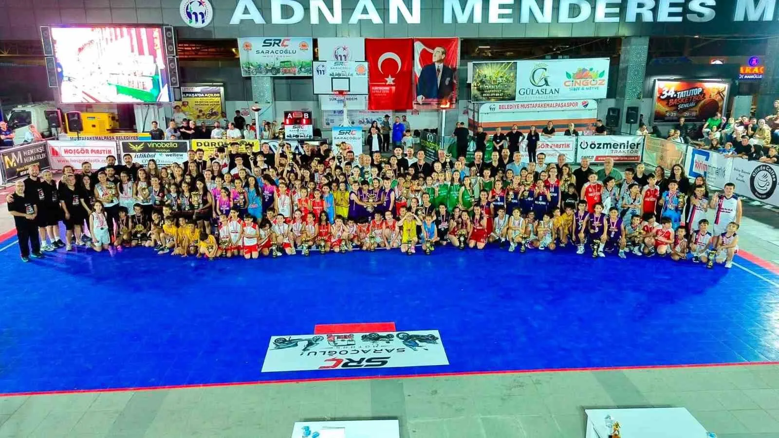 Tatlıtop Basketbol Şenliğine yoğun ilgi