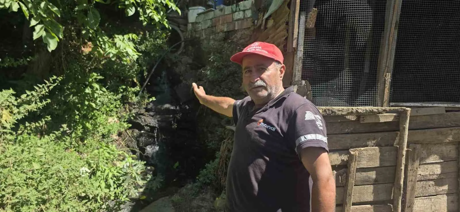 Tire’nin turizm cenneti Kaplan Mahallesi’nde açık kanalizasyon tepkisi