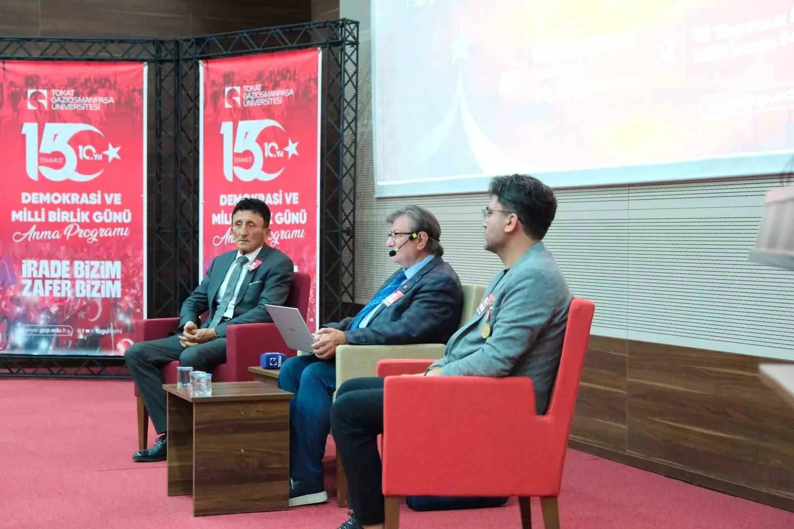 TOGÜ’de demokrasi destanı tanıklıklarla anlatıldı