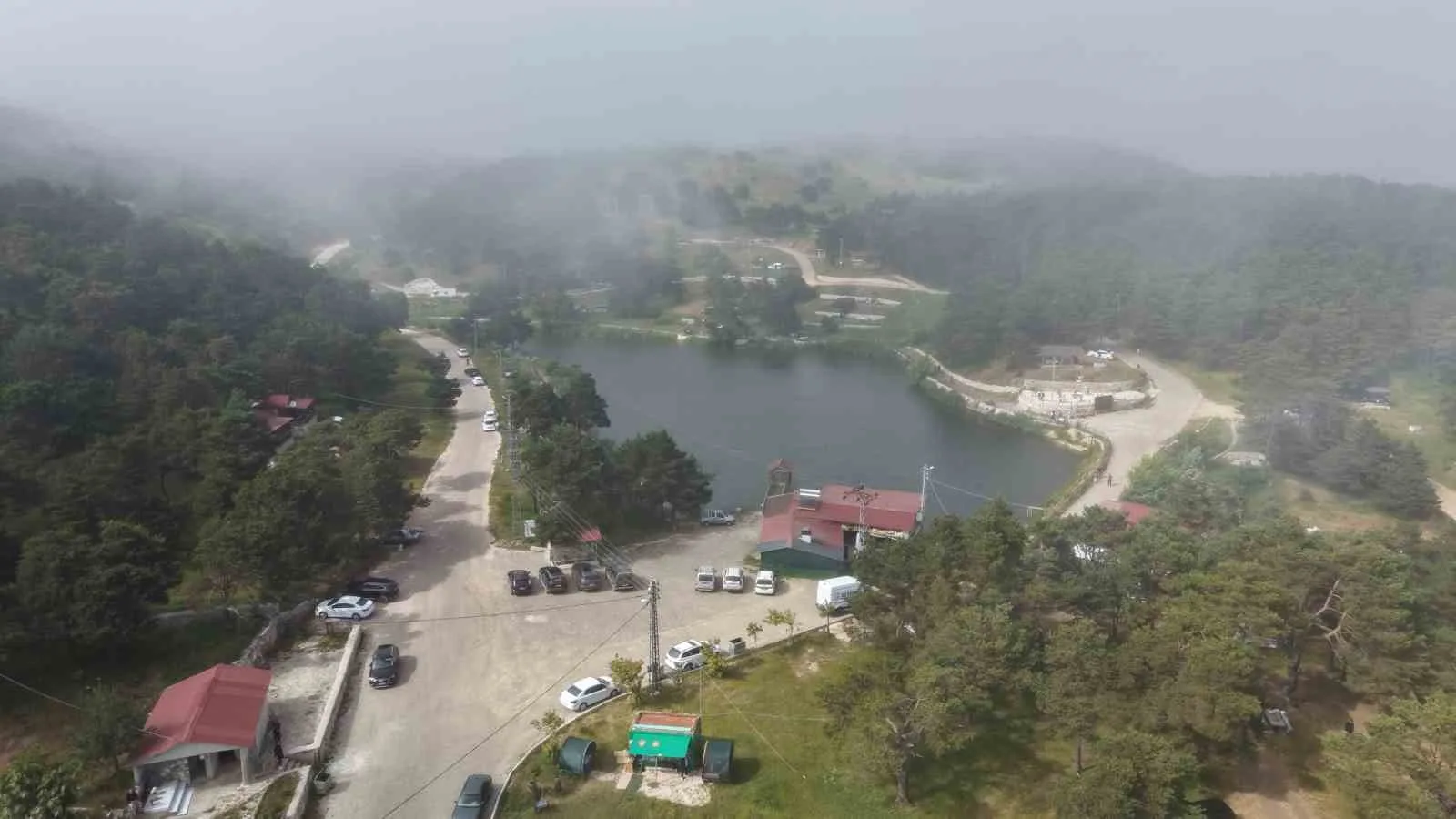 Tokat’ta bin 400 rakımdaki gölet ziyaretçilerini ağırlıyor