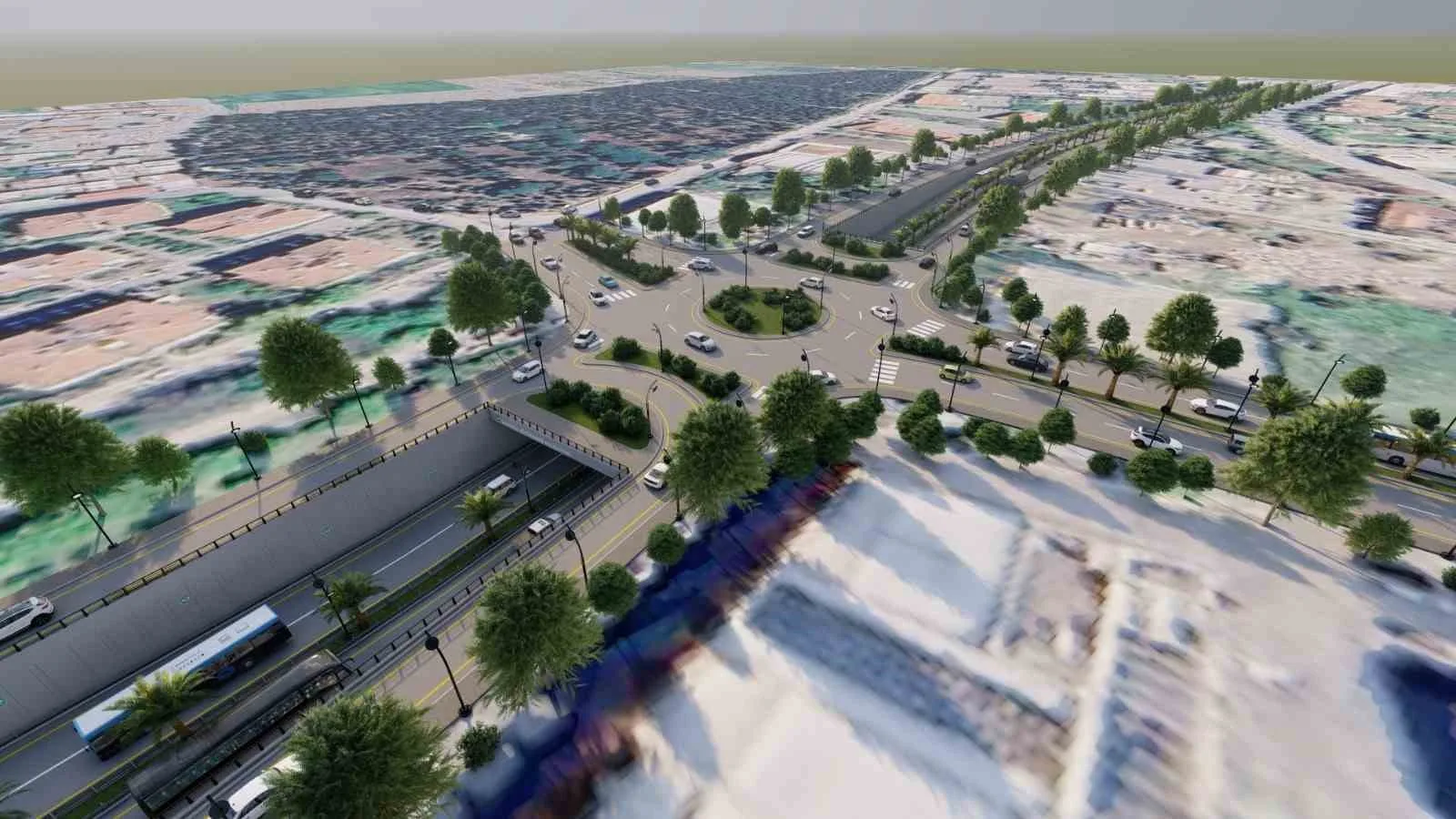 Turgutlu’nun trafik çilesini bitirecek dev projede ilk kazma vuruldu