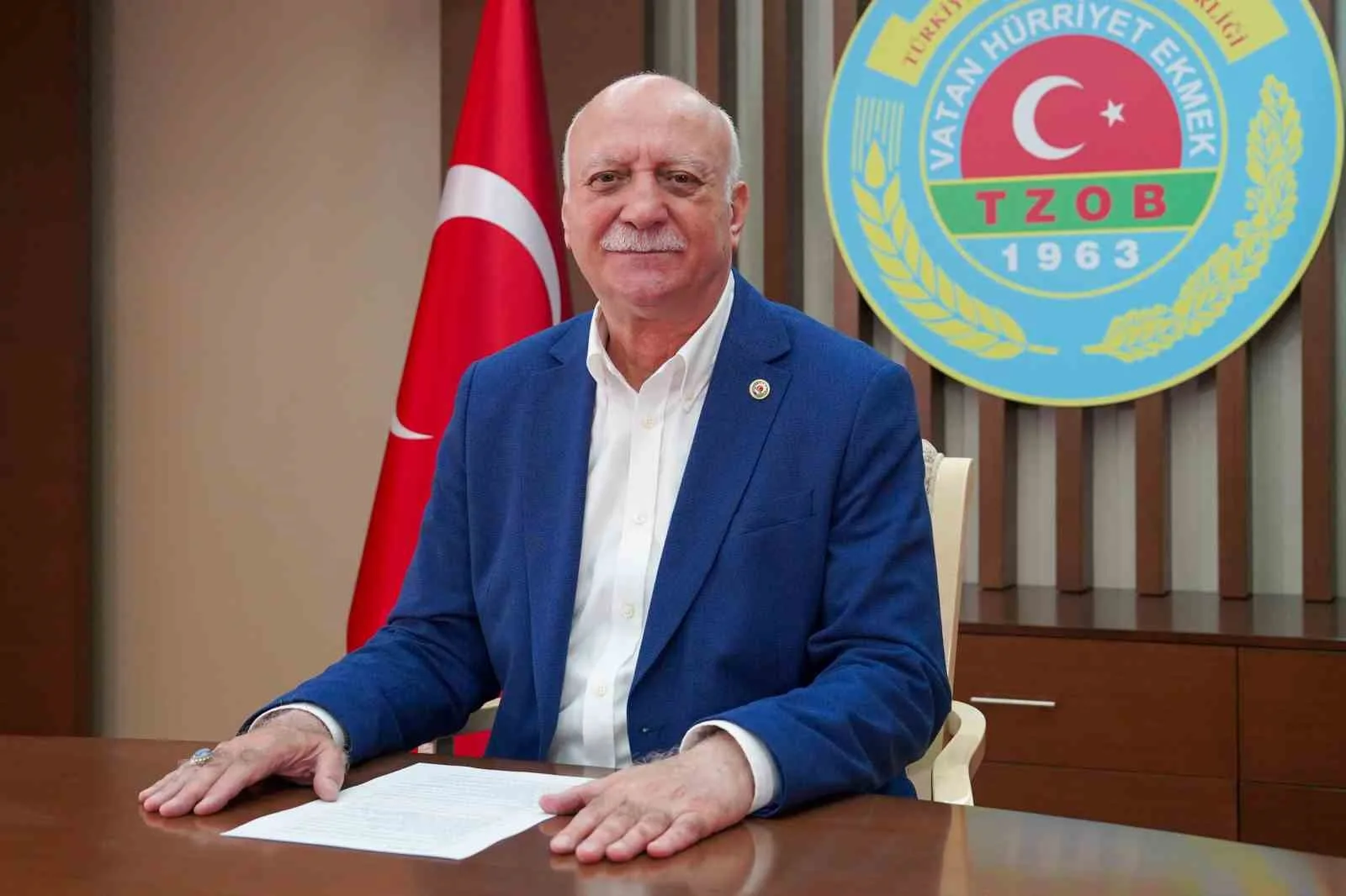 TZOB Genel Başkanı Bayraktar: "Türkiye genelinde yaklaşık 900 bin dekar alan doğal afetlerden zarar gördü"
