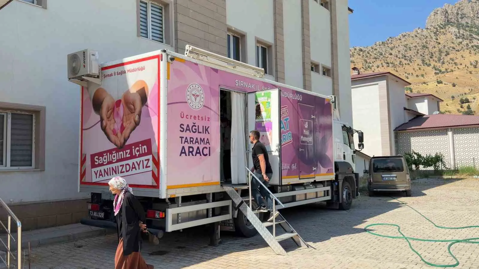 Uludere’de mobil KETEM aracı hizmete başladı