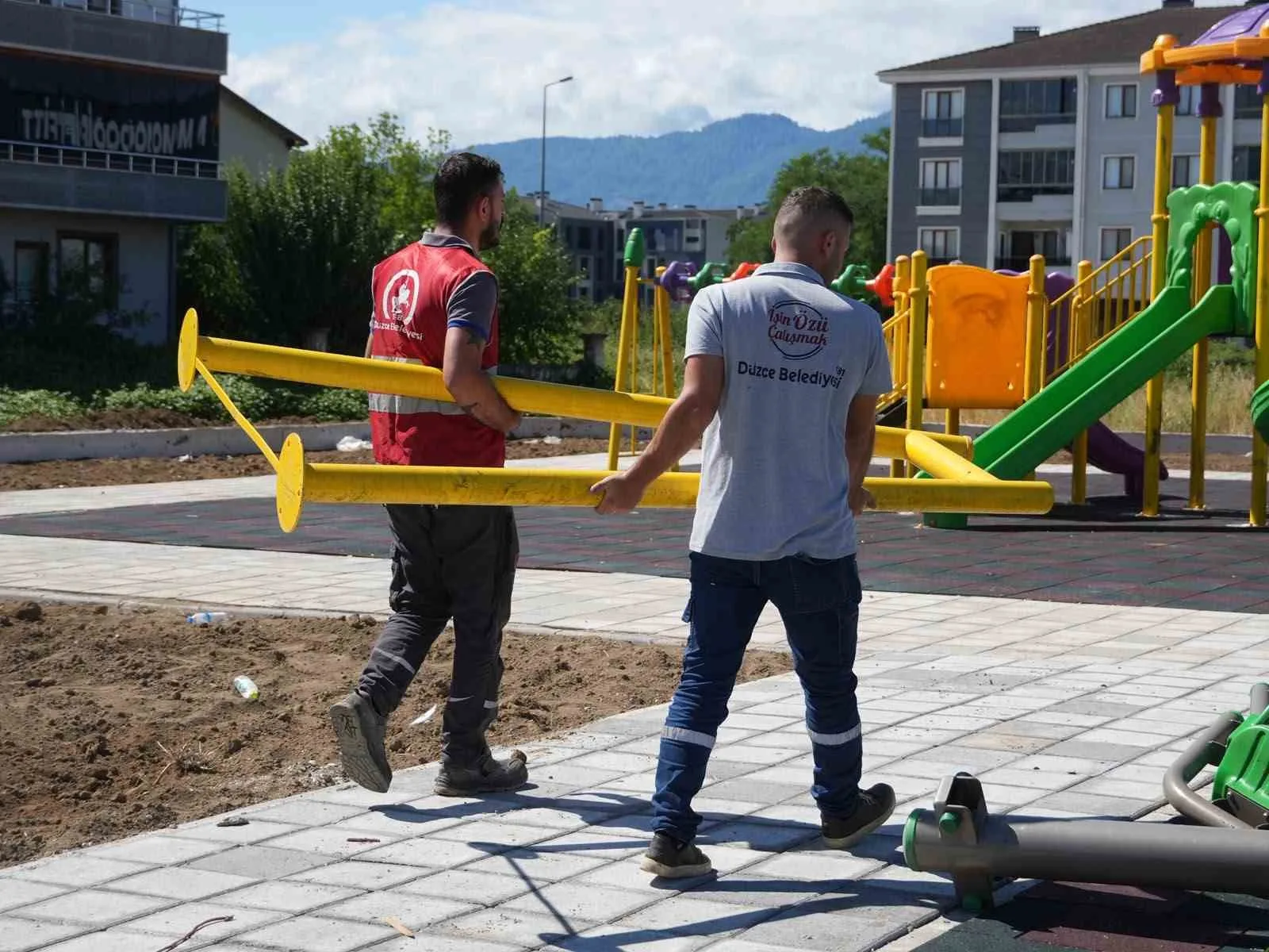 Vatandaş istedi park yapıldı