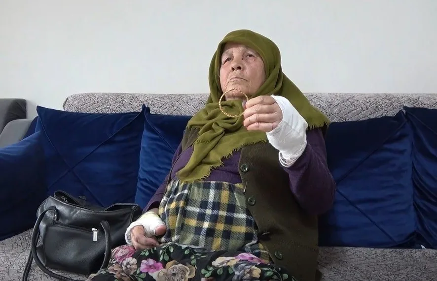 Yaşlı kadına bıçaklı gaspa 15 yıl hapis istemi